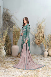 D-9977 | 3PC Semi-Stitched Arushi Collection By Tawakkal Fabrics